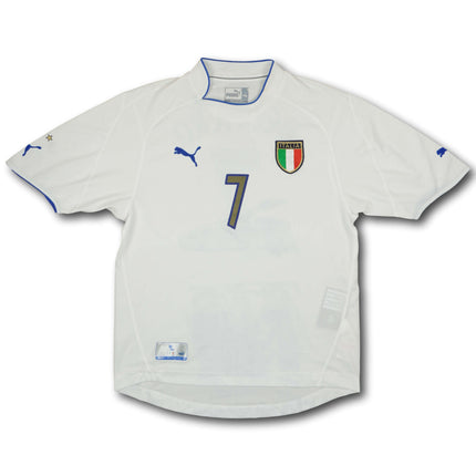 Italien 2003 auswärts L DEL PIERO #7 vintage Puma
