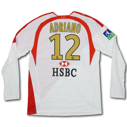 AS Monaco 2008 heim XL ADRIANO #12 matchworn Puma