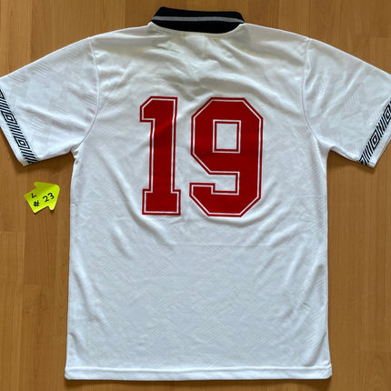 England - 1990/1992 - L - Umbro - Abbildung Rückseite