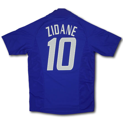 Frankreich 2002 heim M ZIDANE #10 vintage adidas