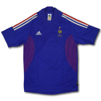 Frankreich 2002 heim M ZIDANE #10 vintage adidas
